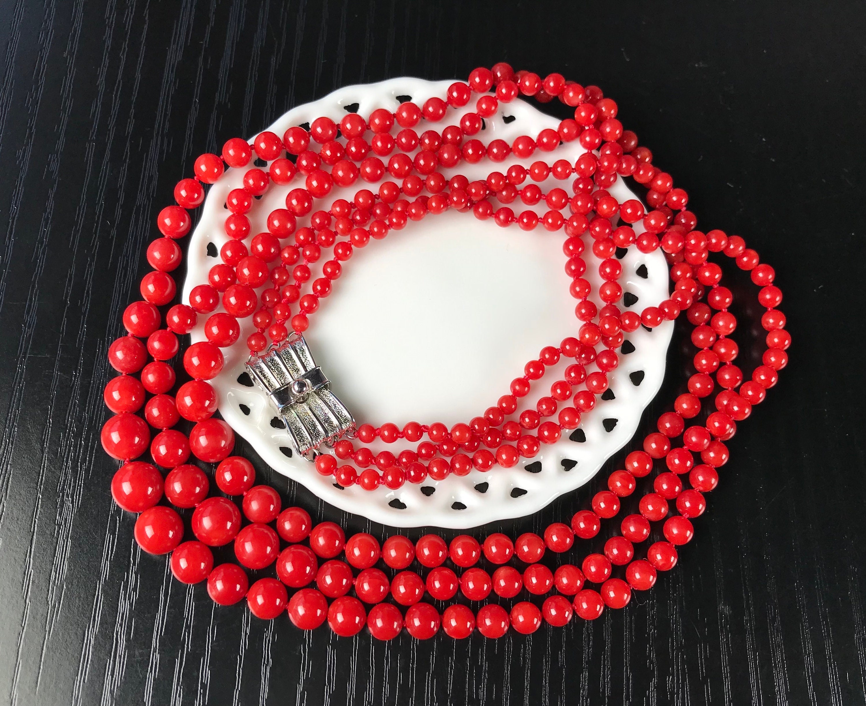 Top Quality Japanese Natural Blood Red (aka Coral) Coral Vintage 3 