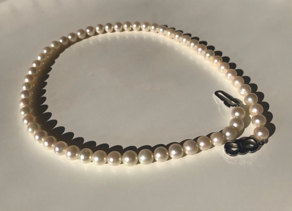 Japanese Akoya pearl vintage necklace