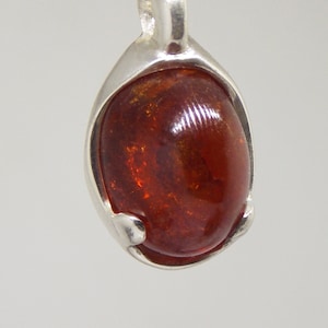 Garnet pendant , Elegant pendant , Evening Accessory , Spessartite Garnet jewelry ,large ooak gems jewelry, Garnet  pendants, Garnet jewelry