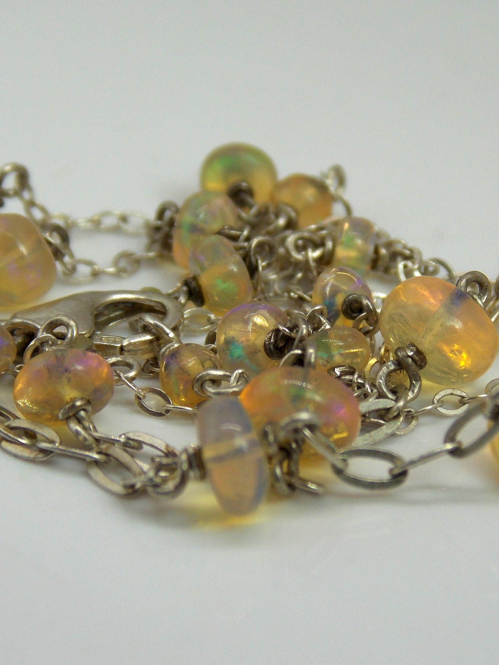 The Fire Opal Necklace