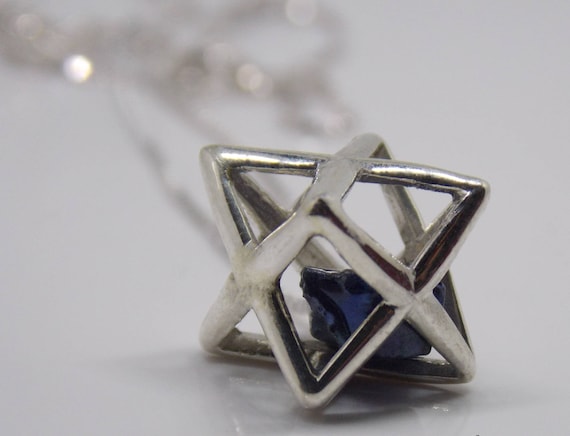 star of david sapphire