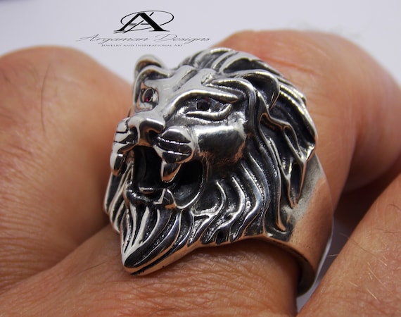 Big lion deals ring
