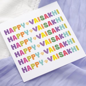 Carta Felice Vaisakhi, Carta Vaisakhi, Celebrazioni Vaisakhi, Festival Sikh, Carta Punjabi, Saluti Vaisakhi