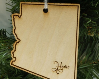 State of Arizona home ornament - Arizona Christmas ornament