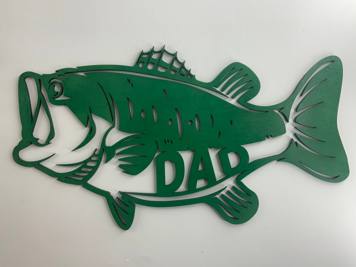 Personalized Bass Sign Wall Decor - Etsy