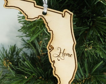 State of Florida  home ornament - Florida Christmas ornament