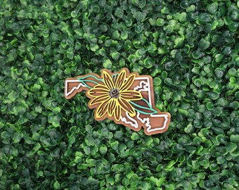 MD State Flower Ornament/Magnet - Maryland