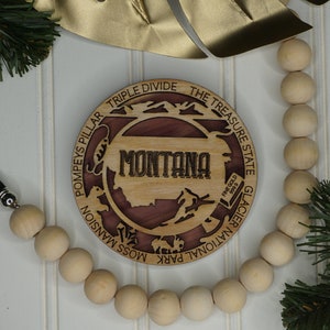 MT ornament  - Montana state ornament or magnet