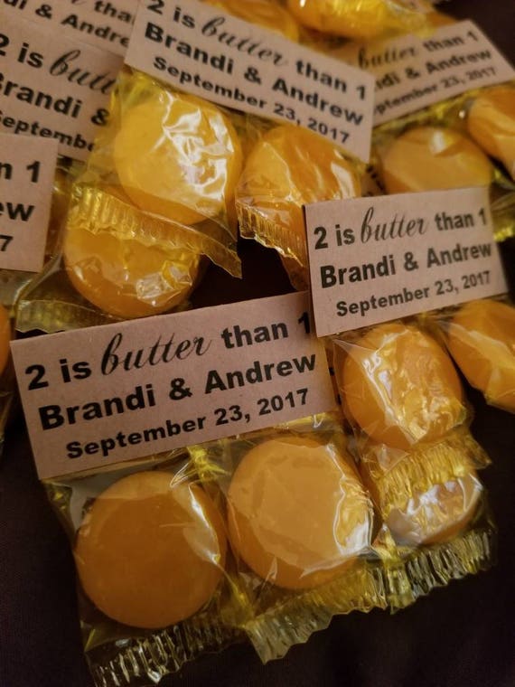 Rustic wedding favors. Wedding favors 100 Butterscotch wedding favors