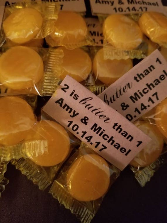 Rustic wedding favors. Wedding favors 100 Butterscotch wedding favors