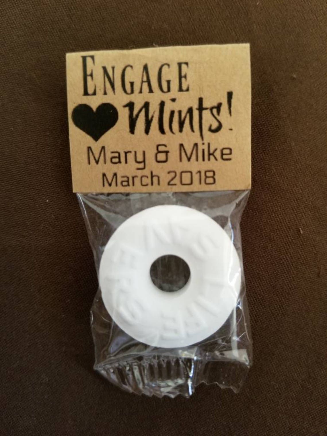 100 Engagement wedding favors. Rustic wedding favors. Wedding Etsy