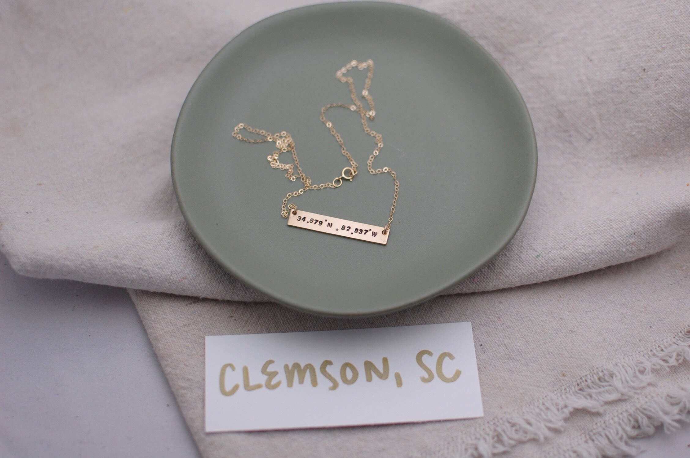 clemson south carolina coordinate