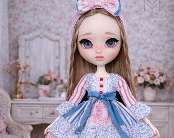 Doll Dress / Headpiece / Outfit for Pullip / Blythe