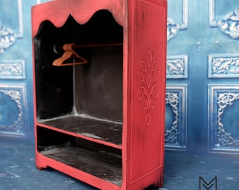 1/6 scale OOAK Wardrobe for Blythe / Pullip / Barbie / Vintage Furniture