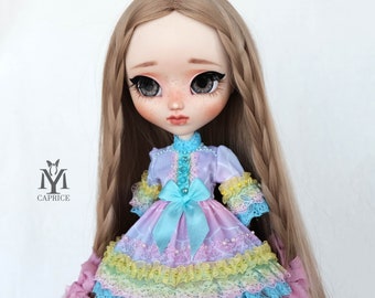 Butterfly Bush Dress for Pullip Doll or Blythe Doll