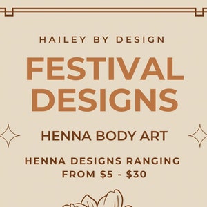 Festival Henna Designs - EBOOK