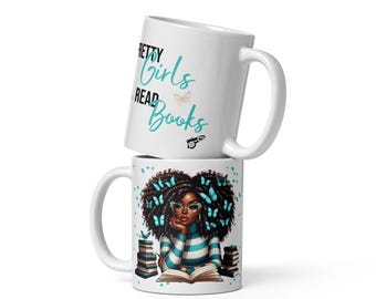 Pretty Girls Read Books | Dinking Mug
