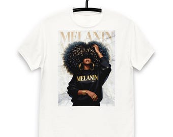 Fashion Afro Girl Melanin t-shirt