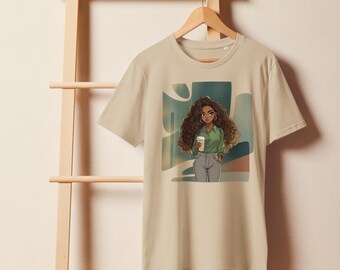 Mood: Coffee | Unisex organic tshirt