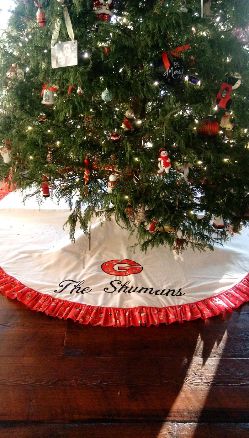 Georgia Bulldog Tree Skirt 