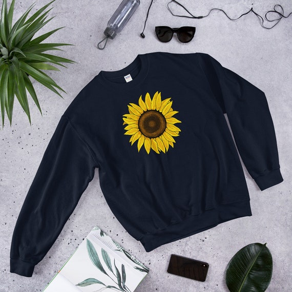 Sunflower sweatshirt womens Clearance