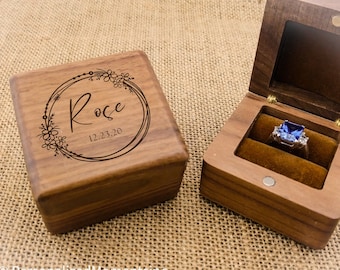 Proposal Ring Box Etsy