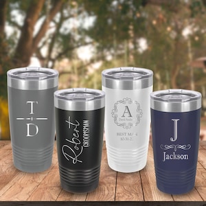 Groomsmen Gifts, Custom tumbler for Men, Groomsmen Proposal Gift set, Best Man, Father of the Groom, Father of the Bride