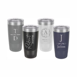 Groomsmen Gifts, Custom tumbler for Men, Groomsmen Proposal Gift set, Best Man, Father of the Groom, Father of the Bride