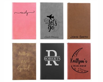 Personalized Journal 70 Handmade Options And Ideas Etsy