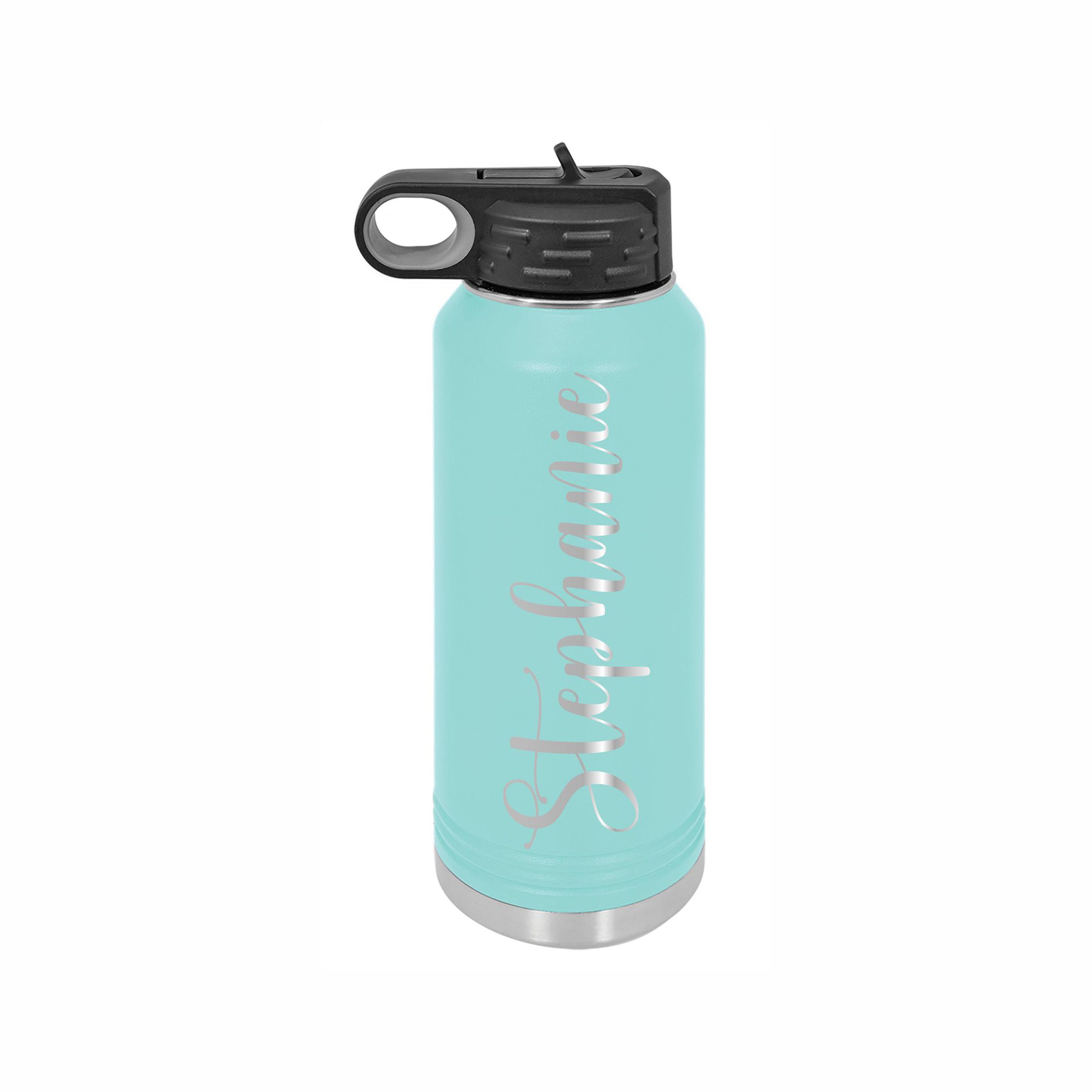Personalized Water Bottle For Kids Adults With Straw Lid 12 18 24 32 40 Oz Custom Water Bottles With Name Customized Insulated Stainless Steel Sports Water Bottle For School