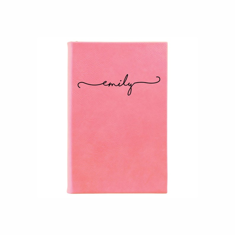 Personalized Journal Custom Journal Engraved Journal Dream Etsy