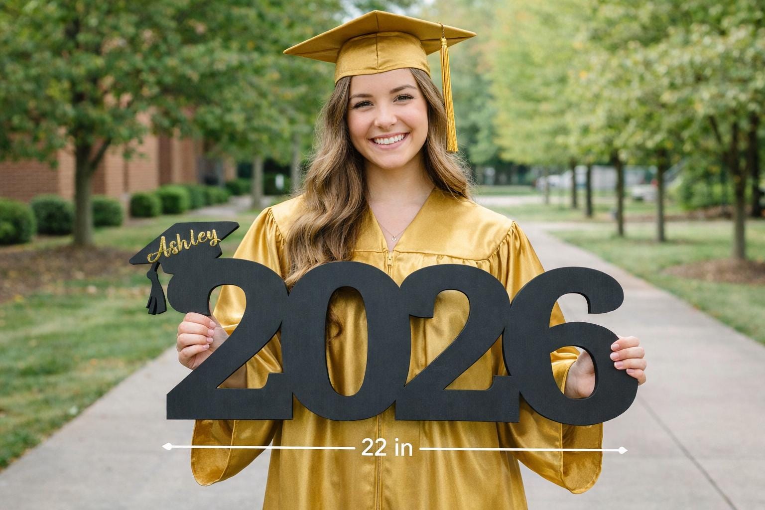 High School Graduation Sign 2026, Personalized Class of 2026 Sign ...