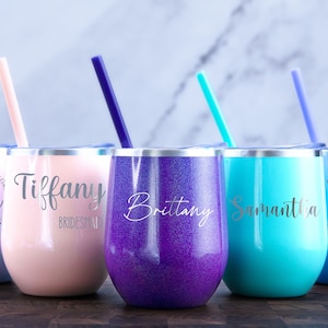 Customizable Wine Tumbler Set – Handcrafted by Hugo
