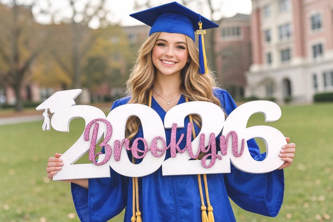 Lockview High School Grad Sign High School Graduation Sign Class of 2026 – Personalized Name Sign ...