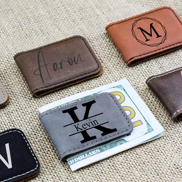 Engraved Groomsmen Money Clip –Groomsman gift Ideas, Money clip for Best Man