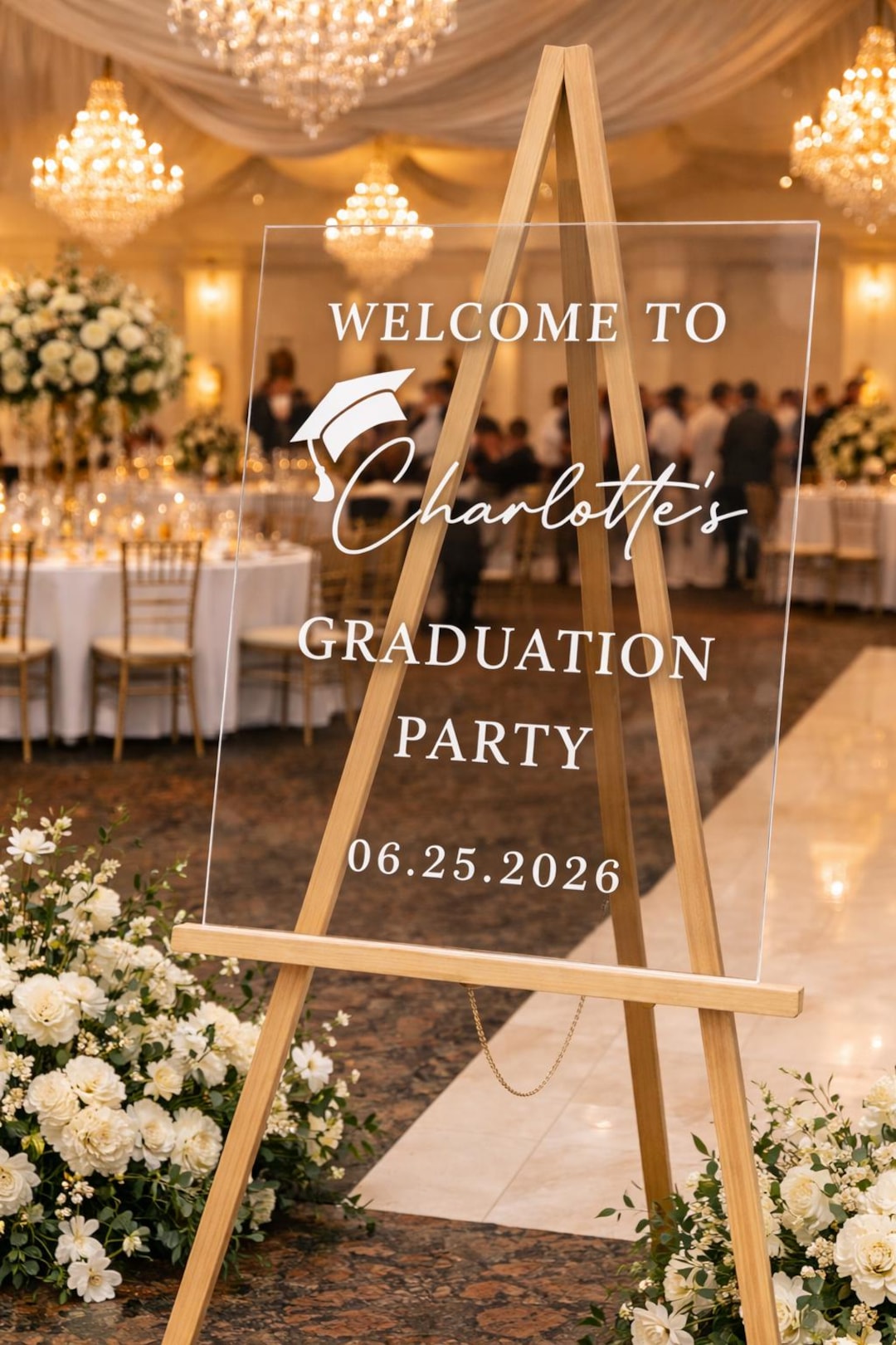 Graduation Welcome Sign With Name, Personalized Class of 2026 Party ...