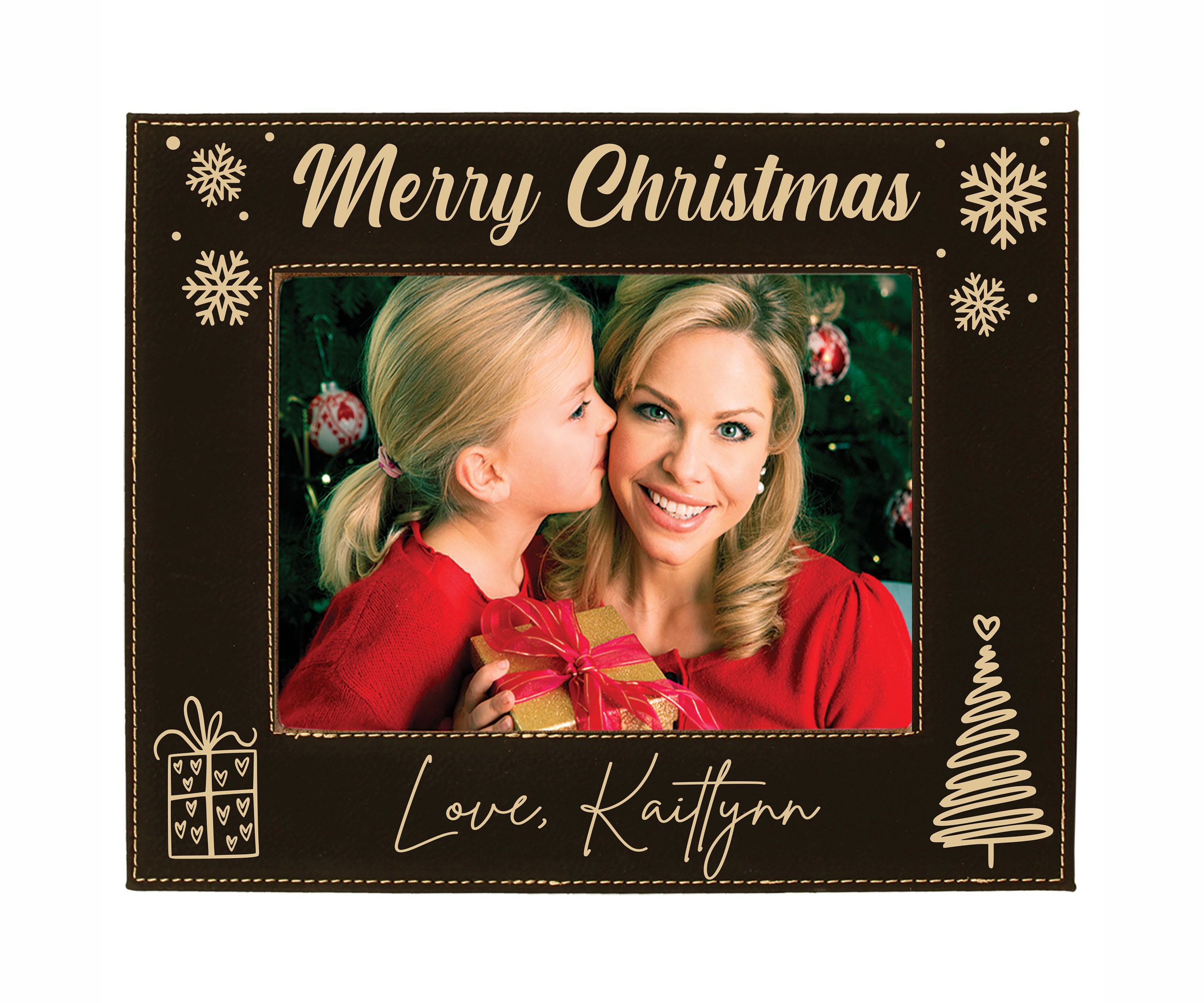 Personalized Christmas Picture Frame First Christmas Wall Etsy