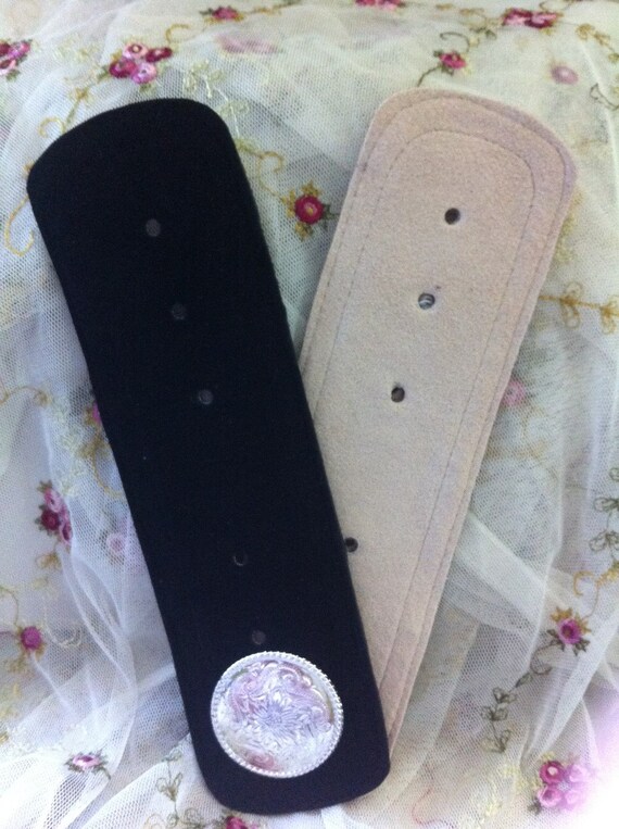 Items similar to Black Ultrasuede Waist Extender for Western Show Chaps