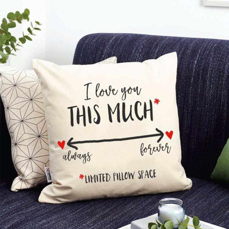 Boyfriend Pillow for Boyfriend Gift for Him 2nd Anniversary Etsy