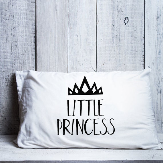 Little princess pillowcase baby shower gift idea Nursery Etsy