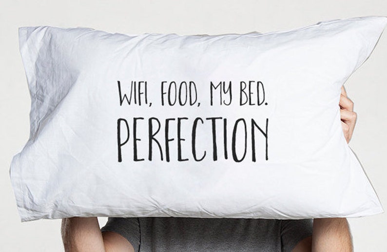 Funny pillow case gift for boyfriend girlfriend best friend Etsy