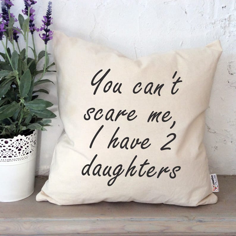 Funny dad gifts Custom dad pillow Gift for dad from daughter Etsy