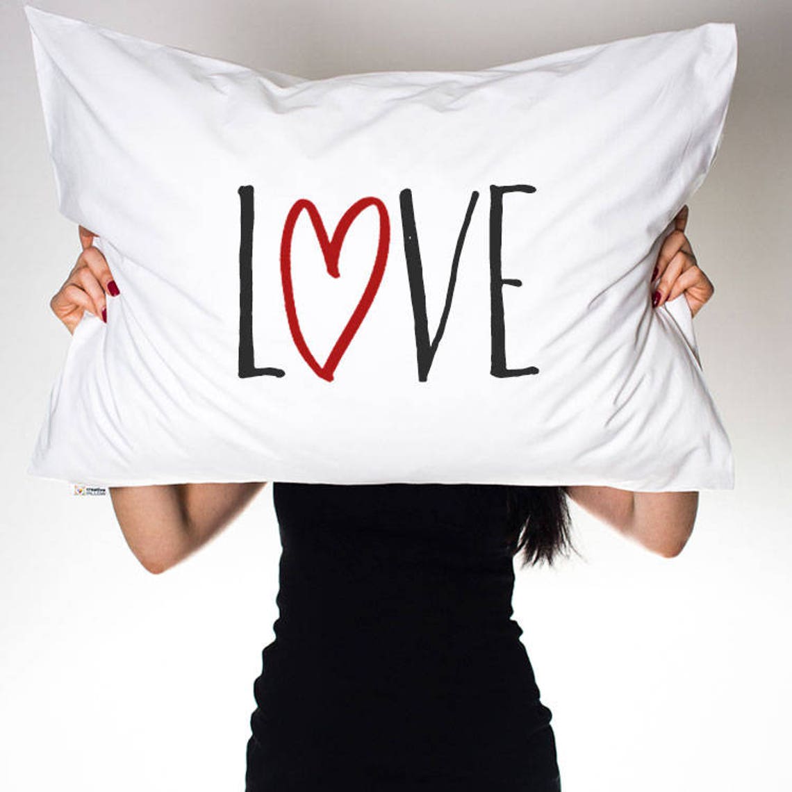 Valentine's Day Gift Romantic Pillow Love Pillow I Love Etsy