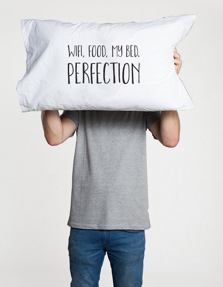 boyfriend pillow case