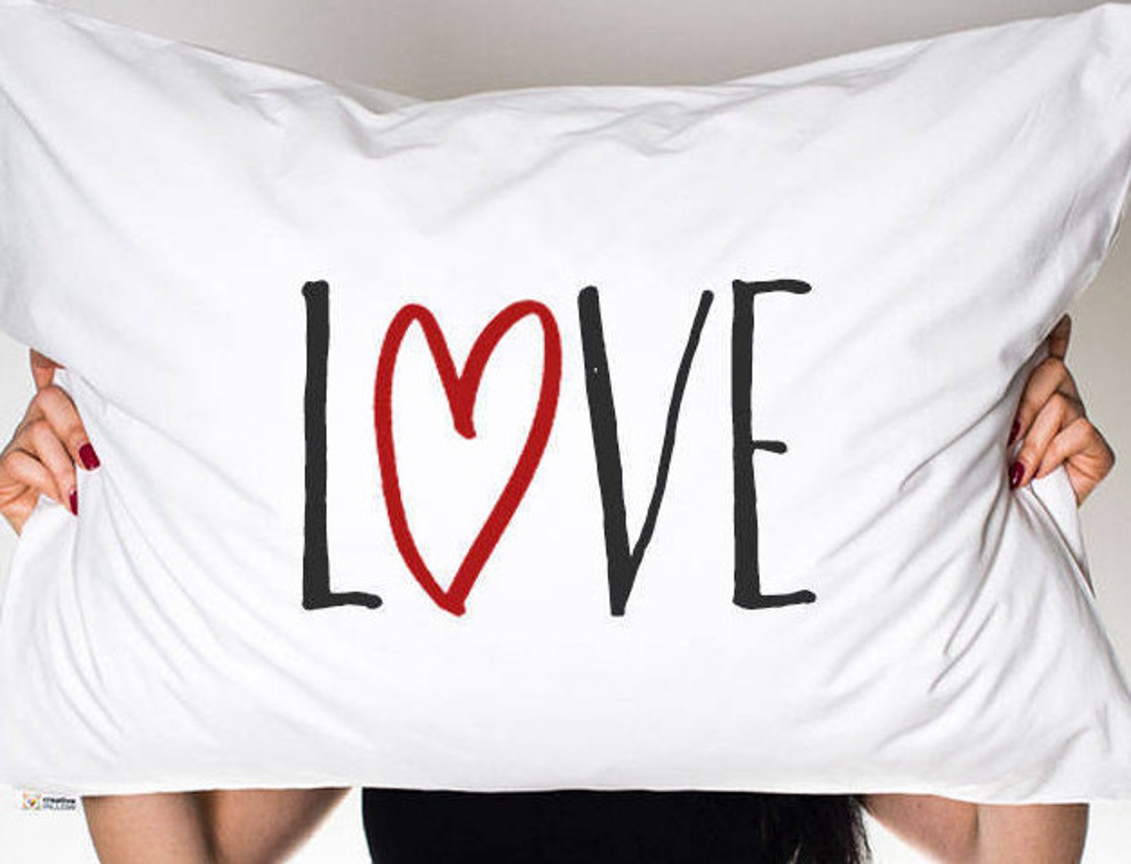 Valentine's Day Gift Romantic Pillow Love Pillow I Love Etsy