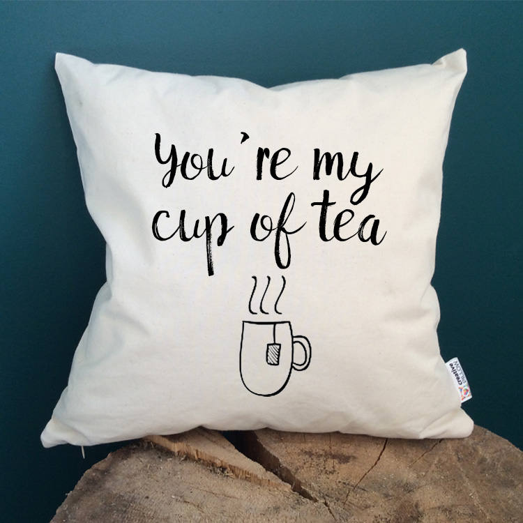Decorative Pillow Funny Quote Pillow Tea Lover Gift Pillows Etsy