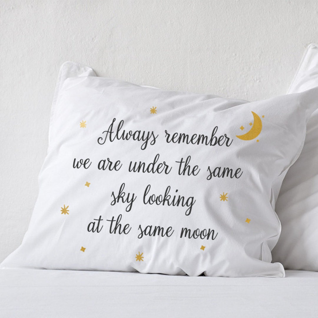 Long Distance Relationship Pillow Boyfriend Love Gift Etsy