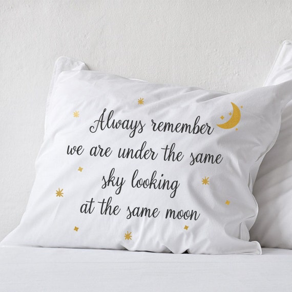 long distance friendship pillows