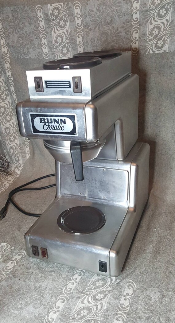 Vintage BUNN Bunn OMatic Model OT 3 Burner Warmer Stainless Vintage BUNN Bunn OMatic Model OT 3 Burner Warmer Stainless