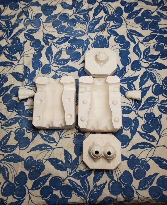 Molds Vintage ceramic slip mold Klowns by Kay Cherry Tree Collection